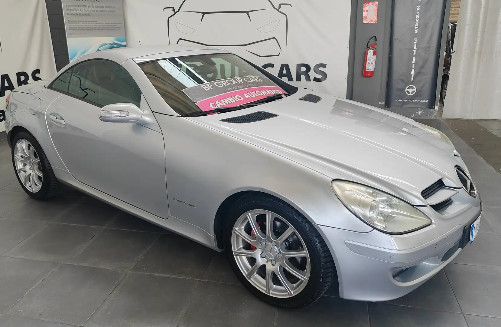 Mercedes-Benz SLK 200 EDITION  /AUTOMATIK/LEADER/GARANZIA12M Argento - 2
