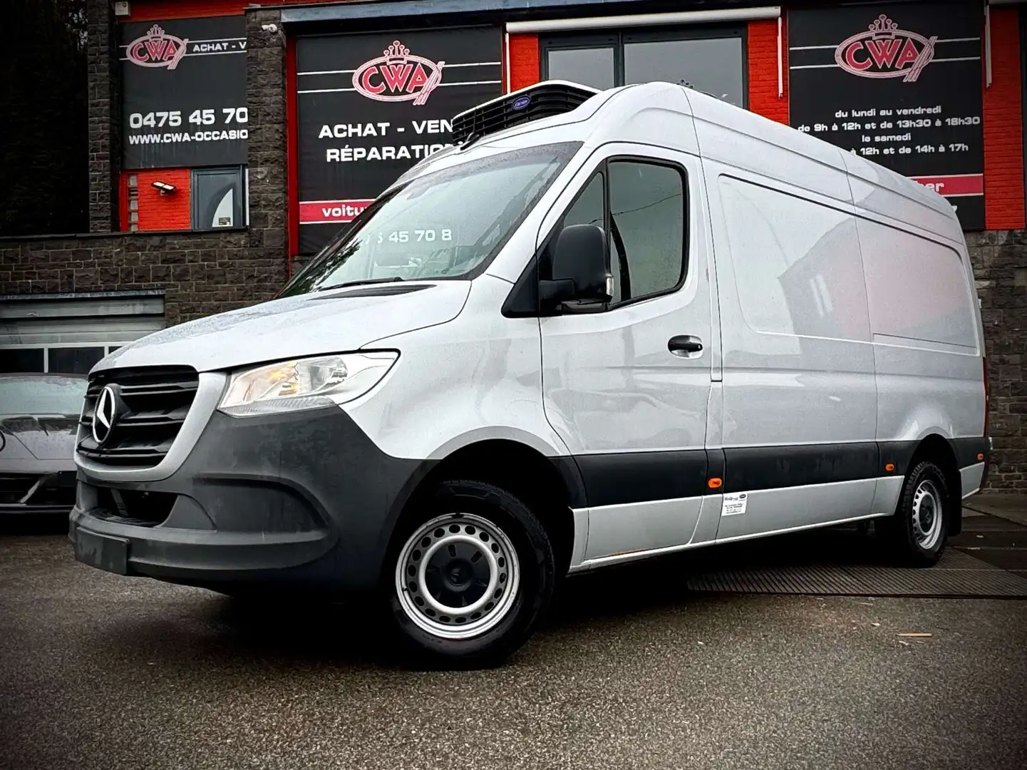 Mercedes-Benz Sprinter 316 CDI Auto. Frigorifique NEGATIF 19711 Euros net Grigio - 1