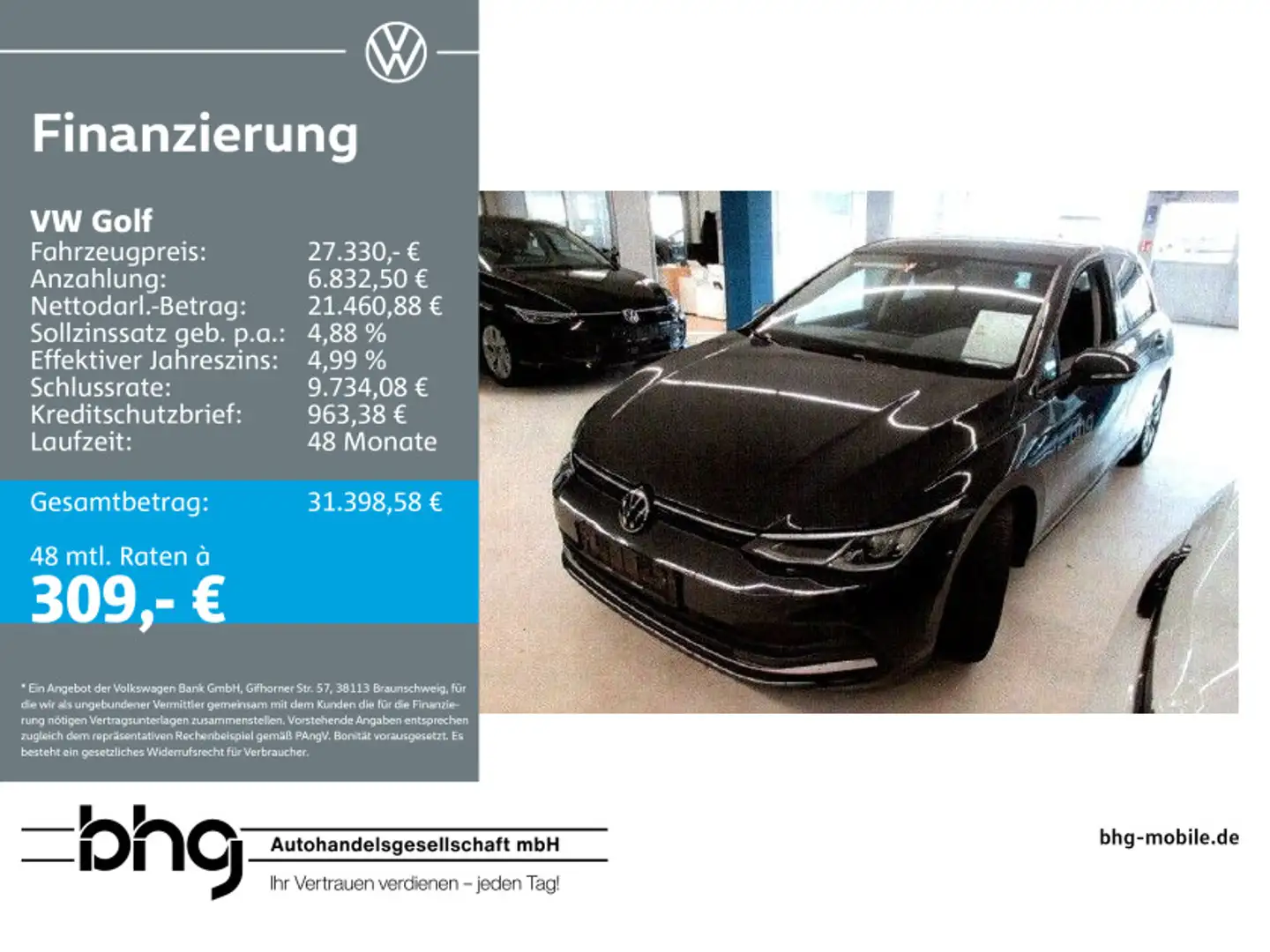 Volkswagen Golf MOVE 1,5 l TSI OPF 6-Gang , Grau - 1