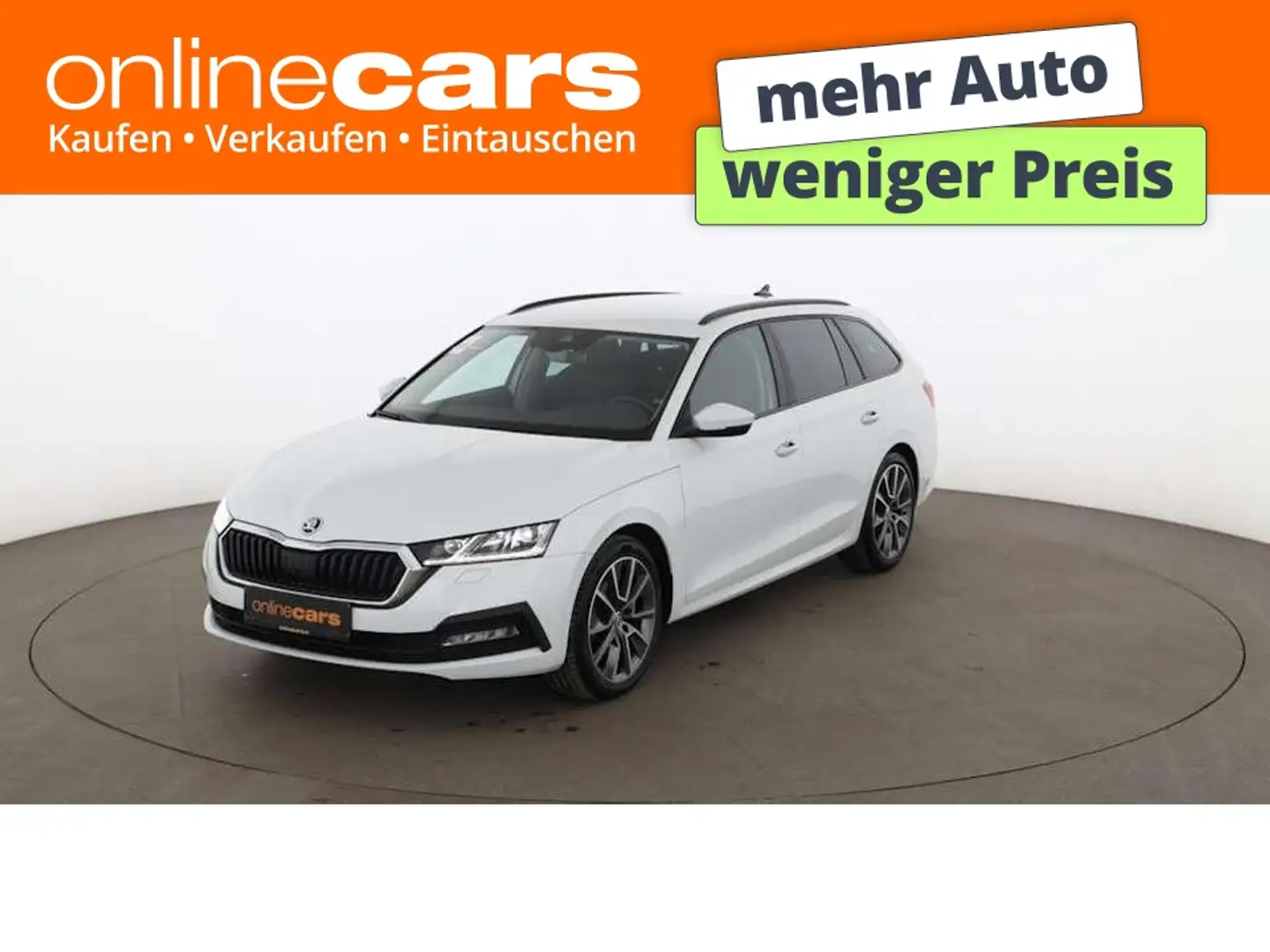 Skoda Octavia Combi 1.5 TSI Ambition MATRIX RADAR NAVI Weiß - 1