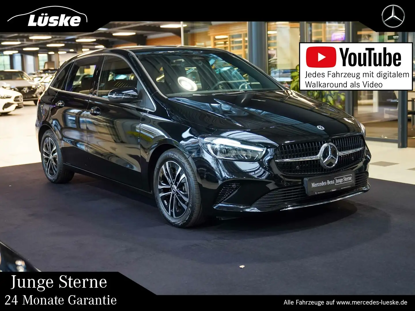 Mercedes-Benz B 180 B 180 Progressive Kamera CarPlay Spurhalte DAB Schwarz - 1