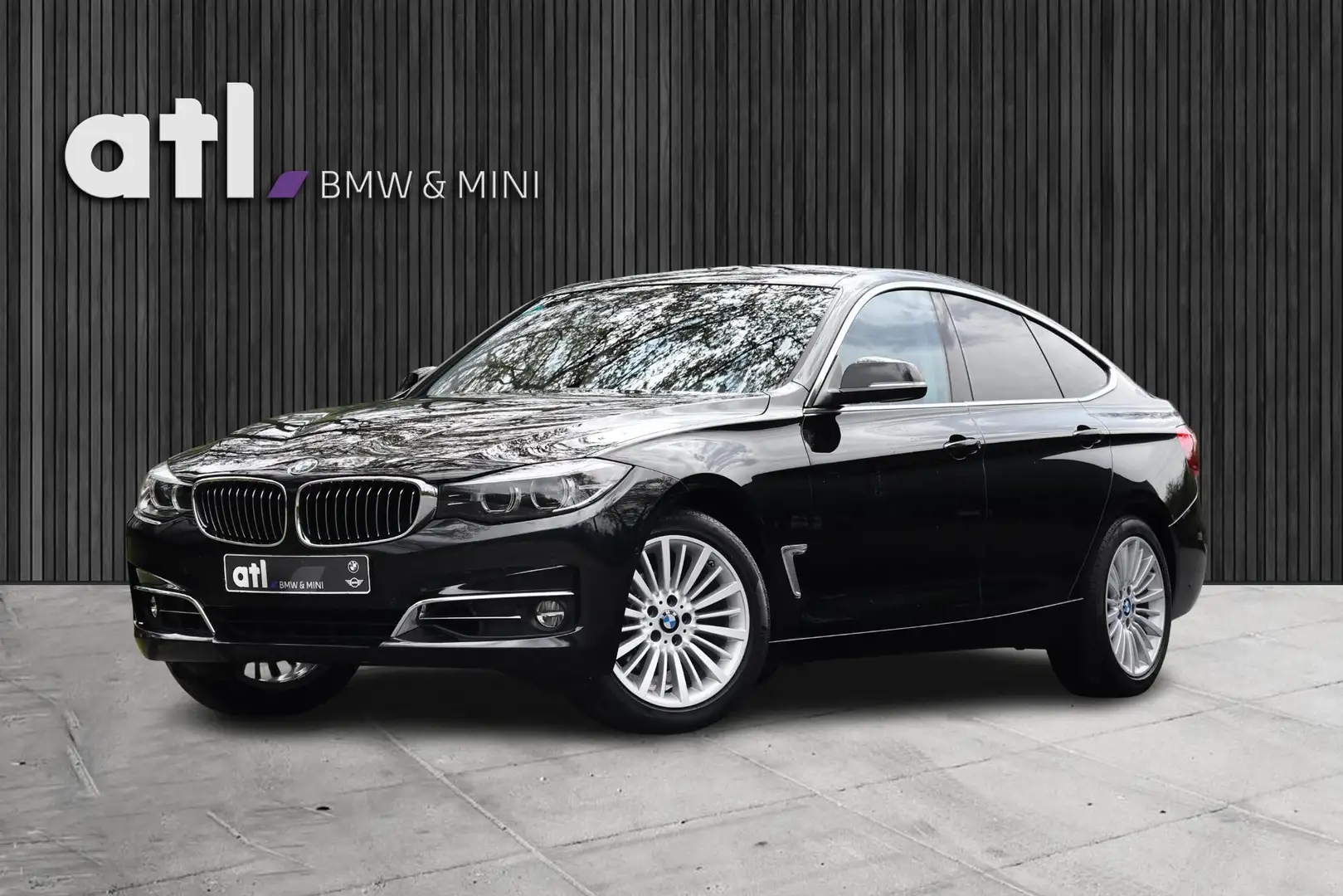 BMW 320 3-serie GT 320i High Executive Org.NL | Luxury Lin Schwarz - 1
