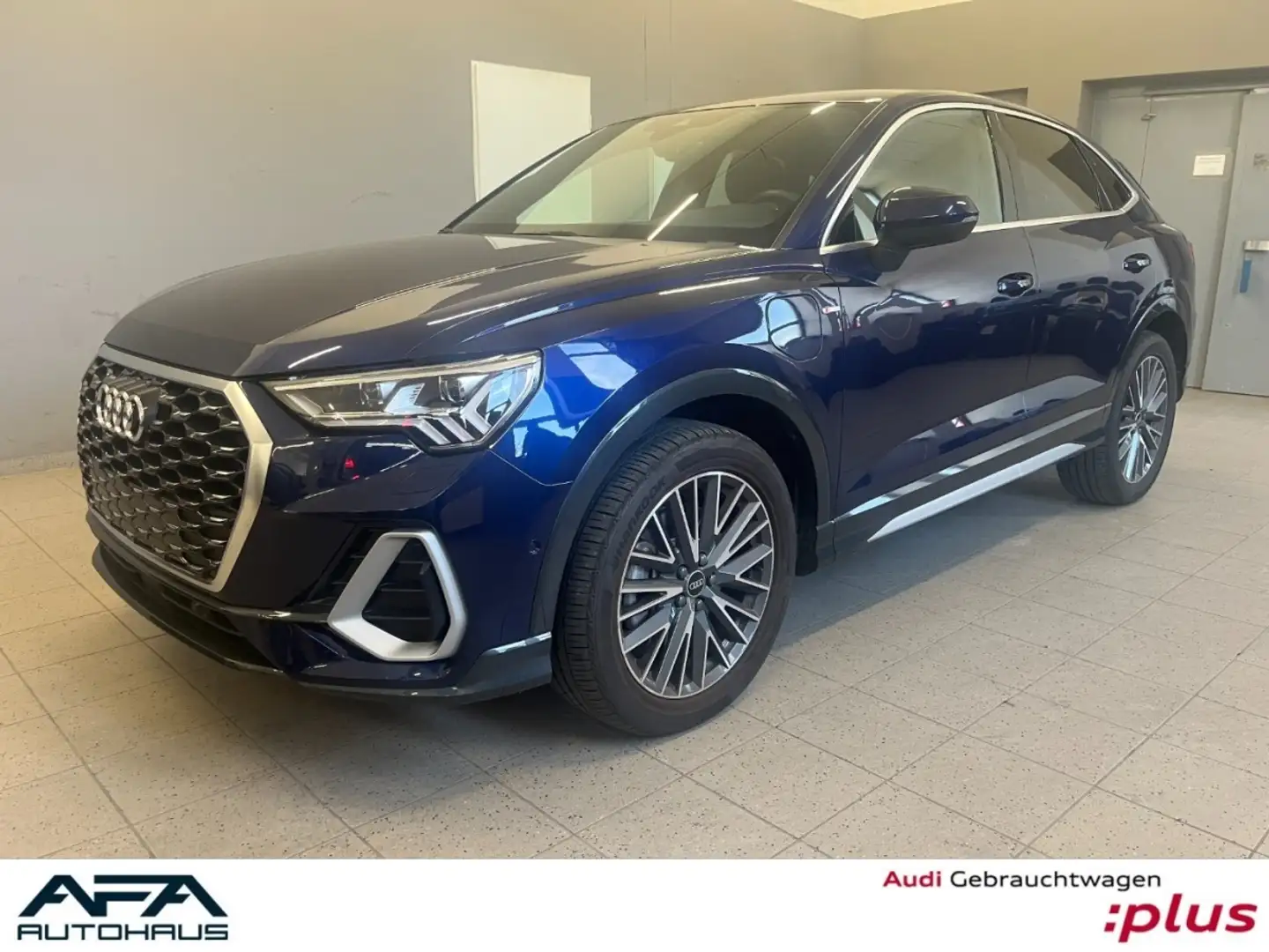Audi Q3 Sportback 45 TFSI e 2x S-Line*RFK*ACC*Matrix Blau - 1