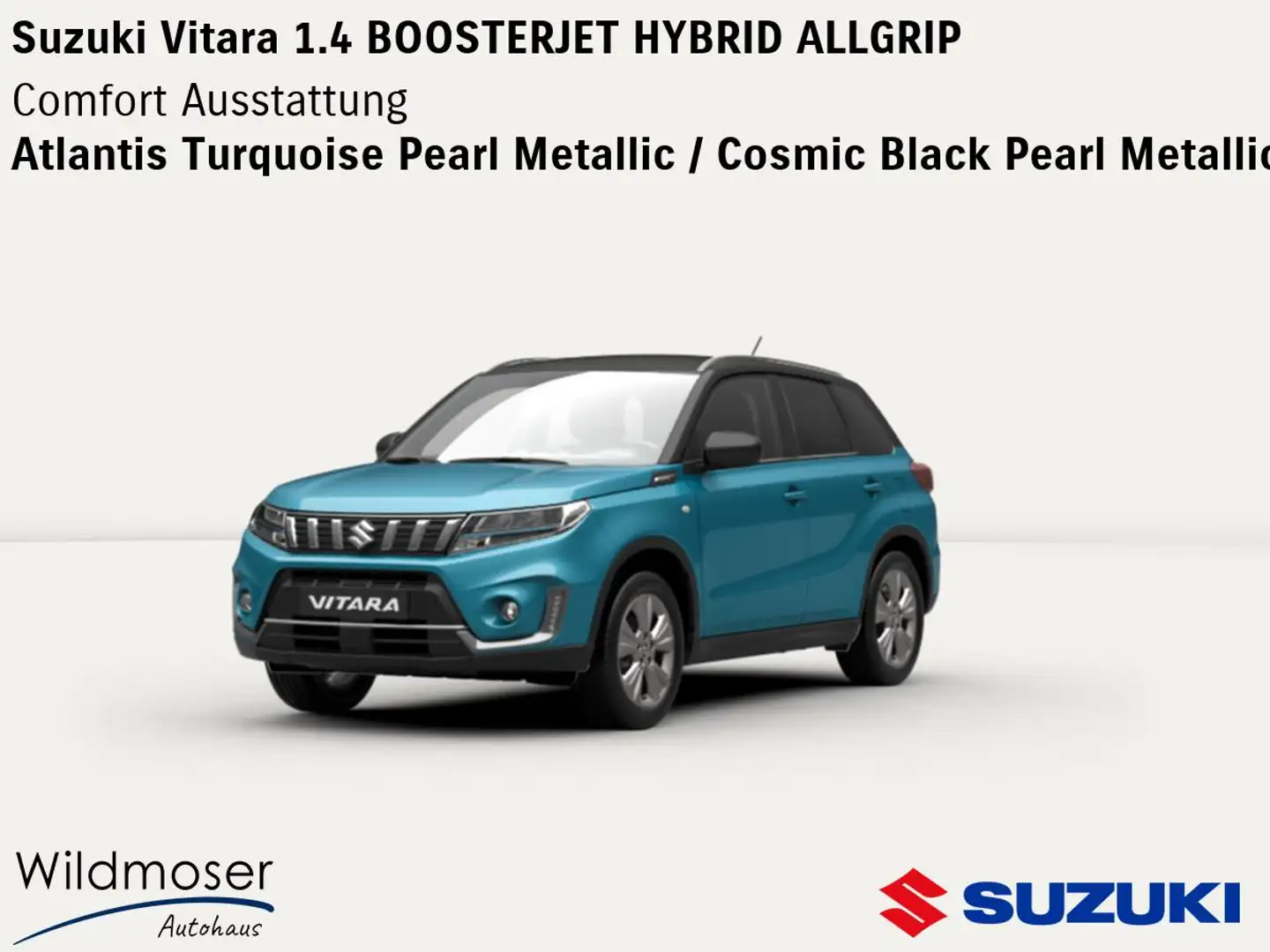 Suzuki Vitara ❤️ 1.4 BOOSTERJET HYBRID ALLGRIP ⏱ 2 Monate Liefer Blau - 1