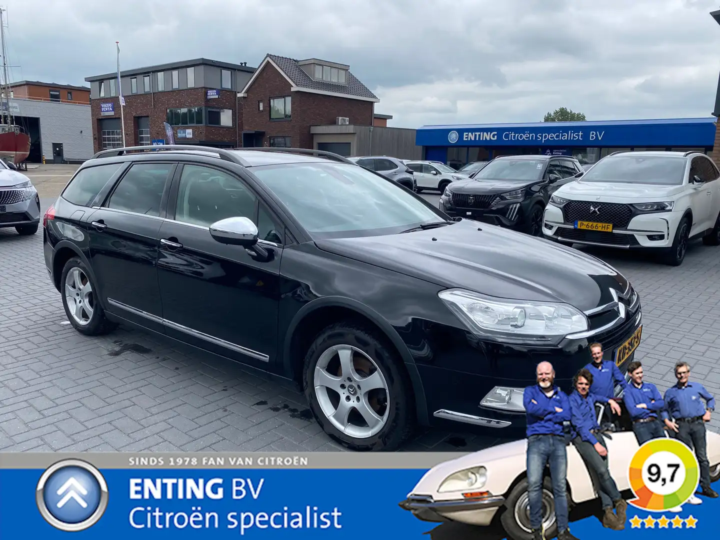 Citroen C5 Tourer 2.0 BlueHDi CROSS TOURER EXCLUSIVE TIMING B Zwart - 1