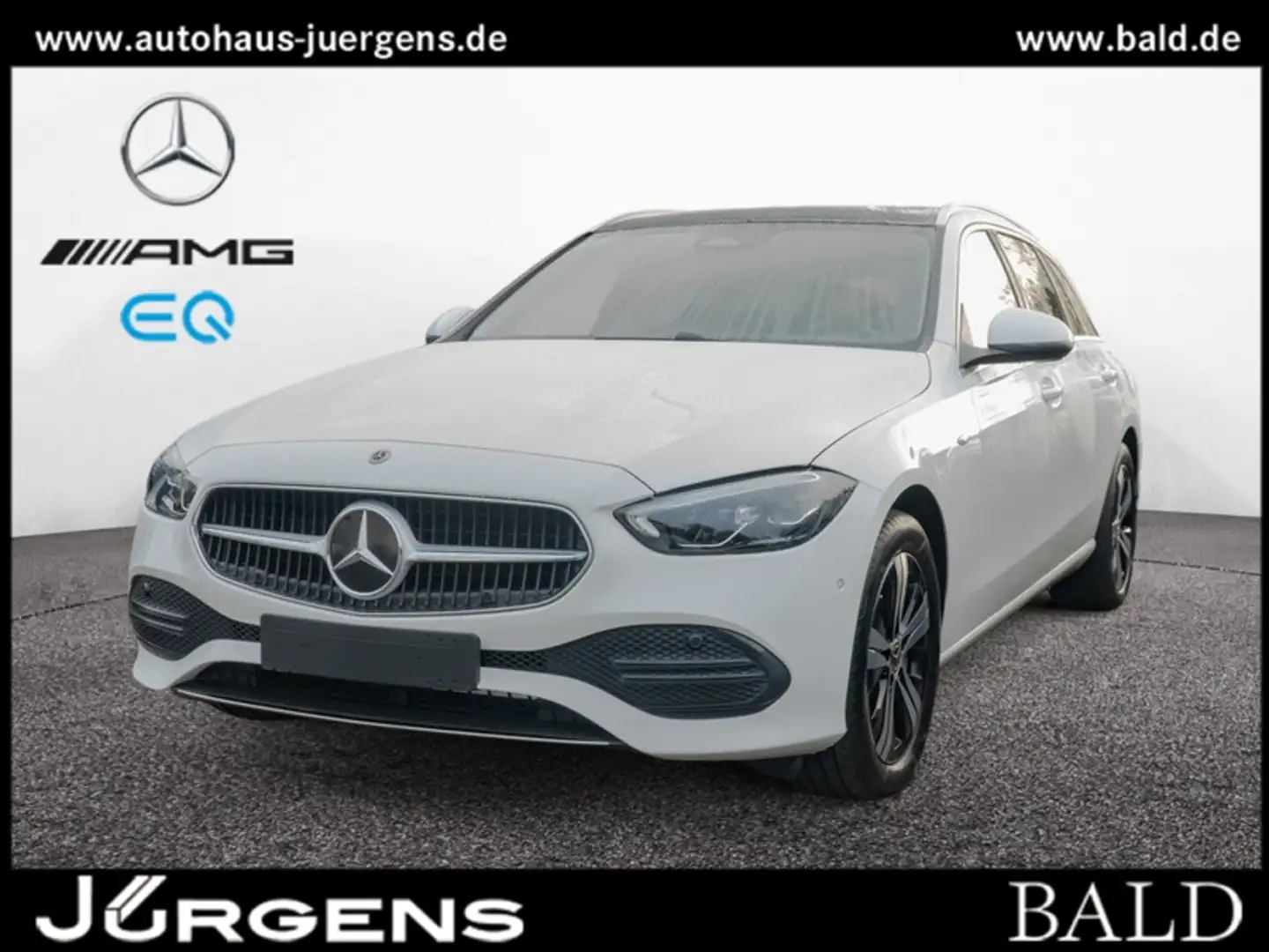 Mercedes-Benz C 300 de T Avantgarde/LED/Cam/Pano/AHK/Totw/17' Weiß - 1