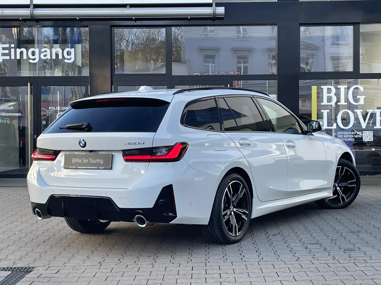 BMW 320 d Touring M Sport HuD AHK DA PA+ HiFi 18" Alb - 2