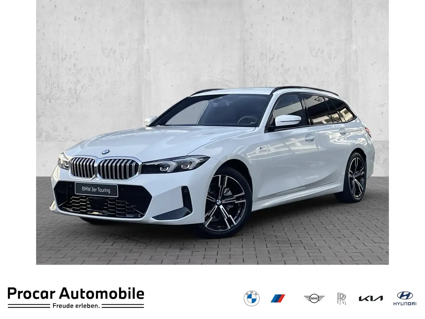 BMW 320 d Touring M Sport HuD AHK DA PA+ HiFi 18" Alb - 1