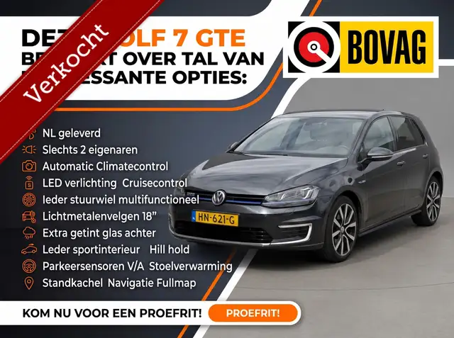 Volkswagen Golf GTE 1.4 ✅Leder interieur ✅Achteruitrijcamera