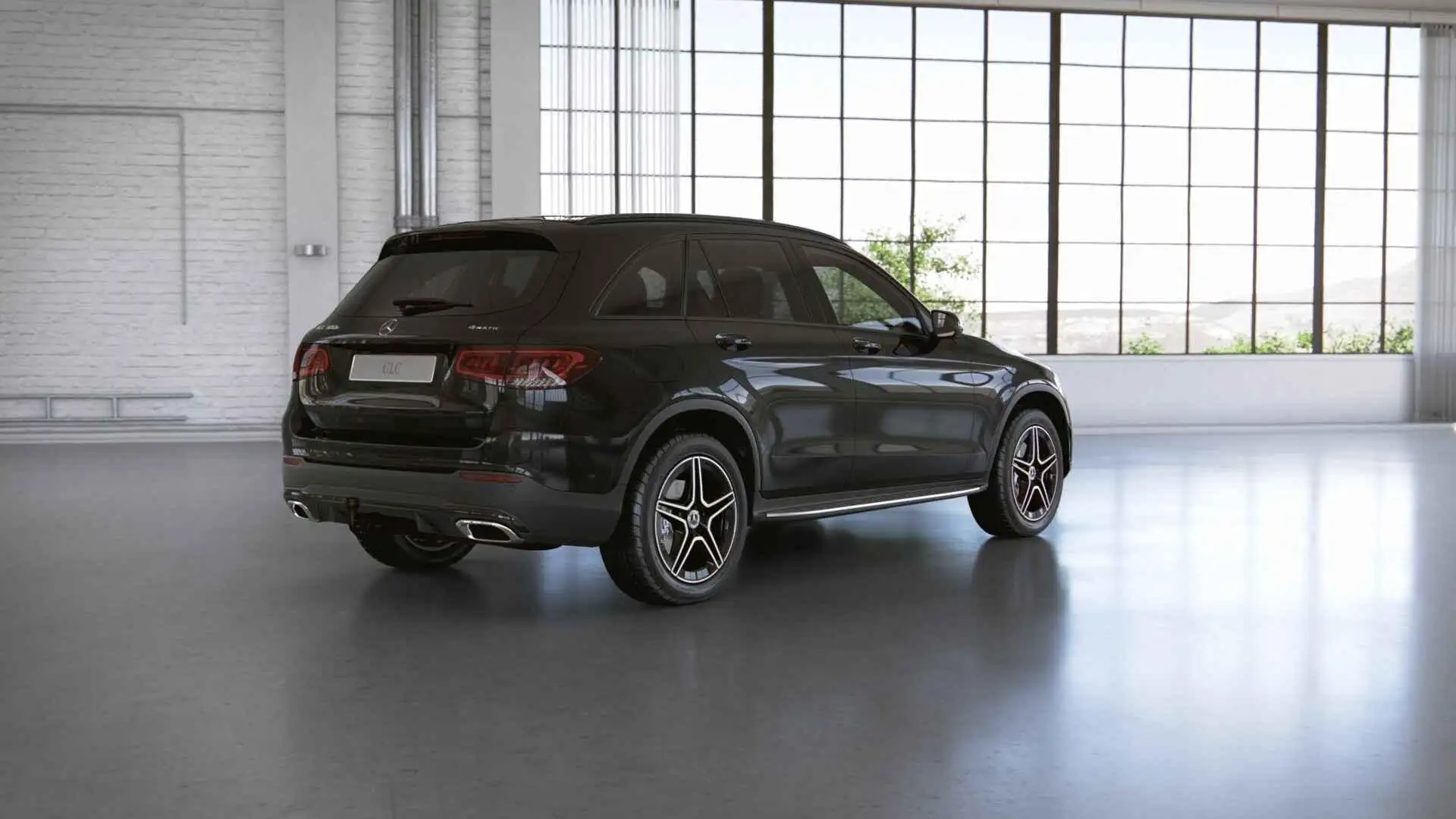 Mercedes-Benz GLC 300 300e 4MATIC AMG Line | Night | Elektrische trekhaa Zwart - 2