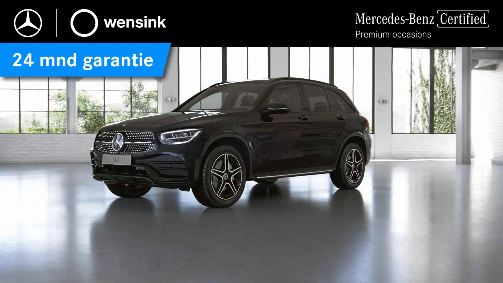 Mercedes-Benz GLC 300 300e 4MATIC AMG Line | Night | Elektrische trekhaa Zwart - 1