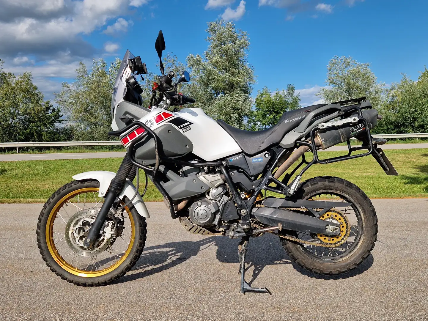 Yamaha XTZ 660 XT660Z Tenere Blanc - 1