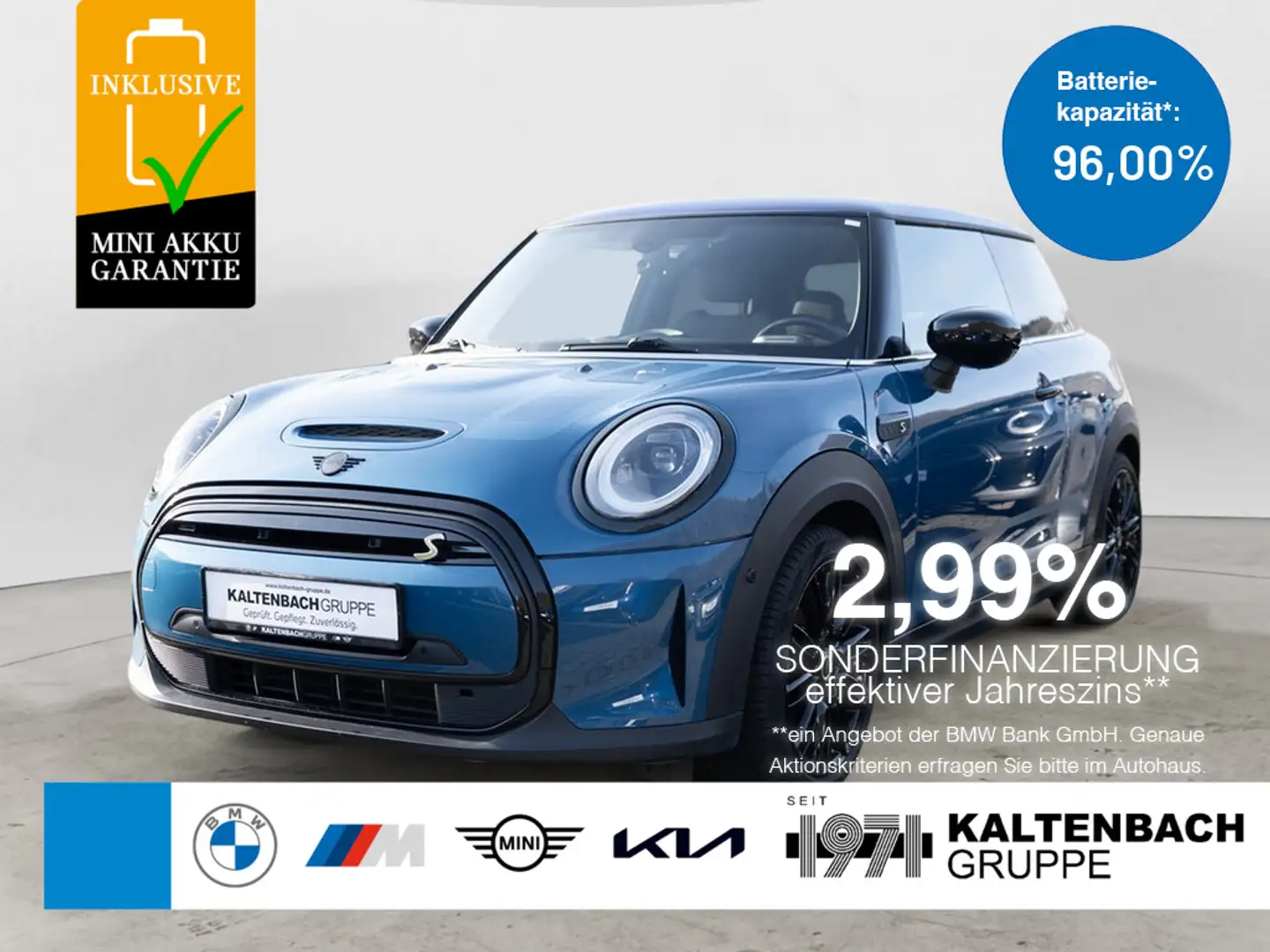 MINI Cooper SE Electric Collection LED KAMERA PDC Blau - 1