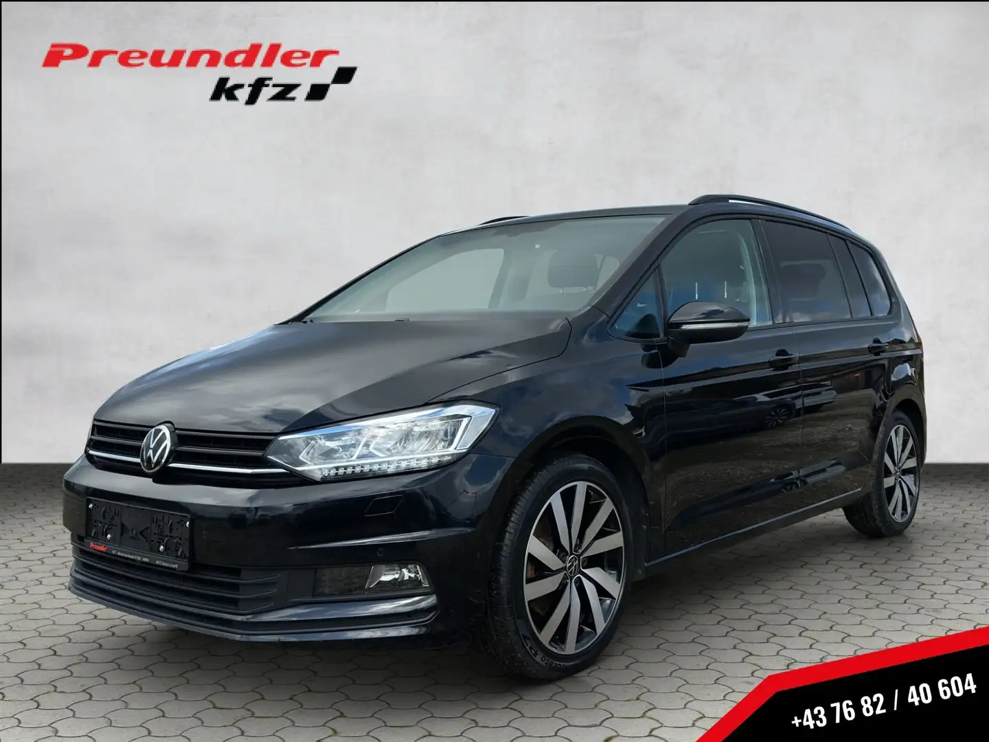 Volkswagen Touran 2,0 TDI "Highline" Schwarz - 1