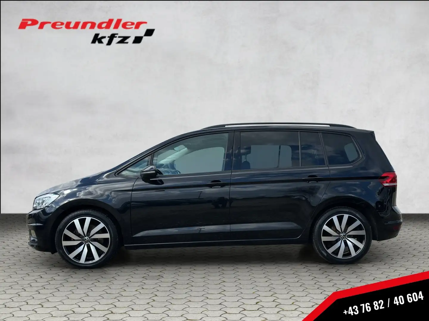 Volkswagen Touran 2,0 TDI "Highline" Schwarz - 2