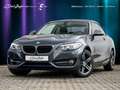 BMW 218 i Coupe SportLine Navi RFK Xenon SHZ PDC Grau - thumbnail 1