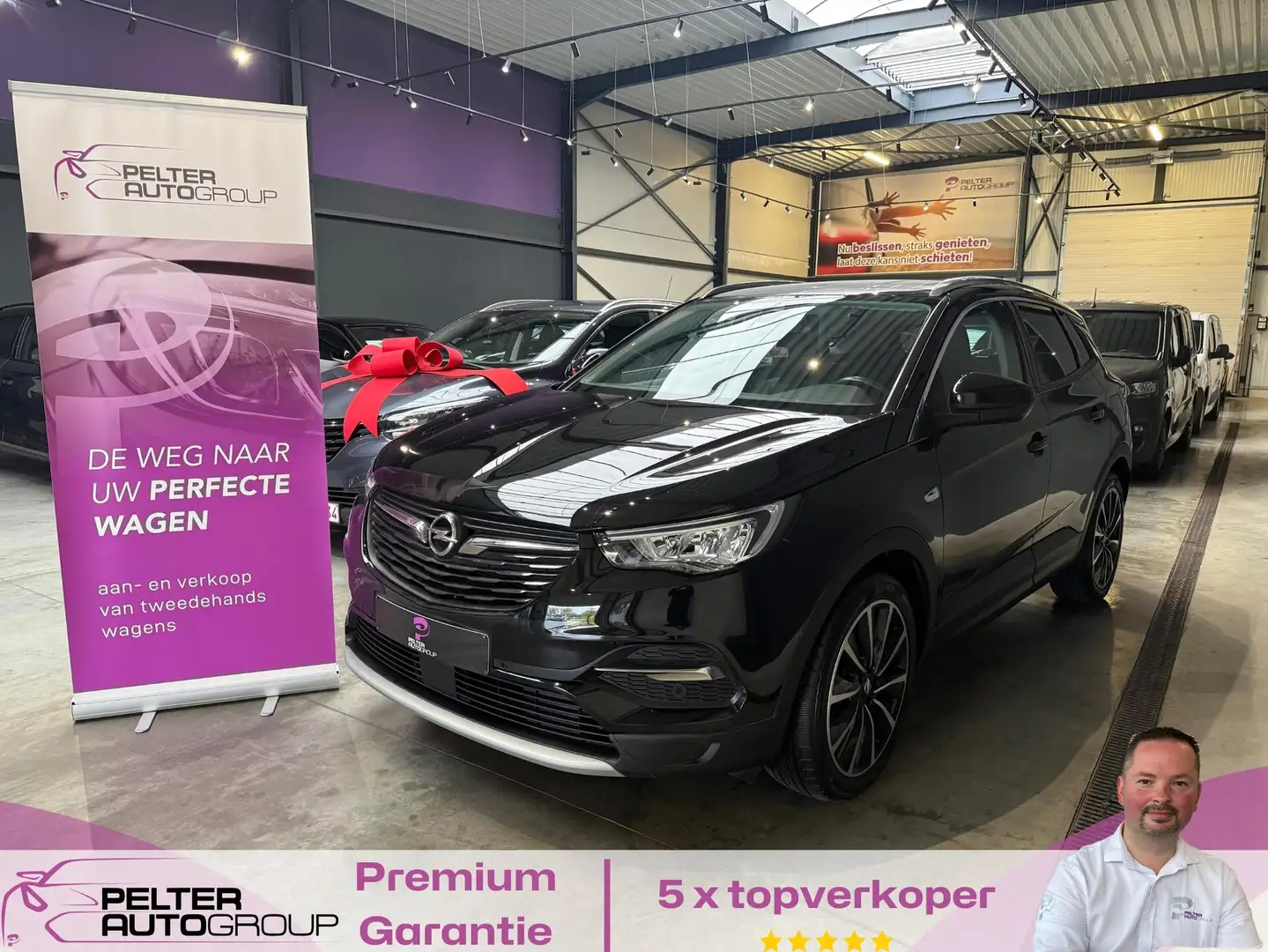Opel Grandland X Plug-in Hybrid GPS Camera Leder FULL Zwart - 1