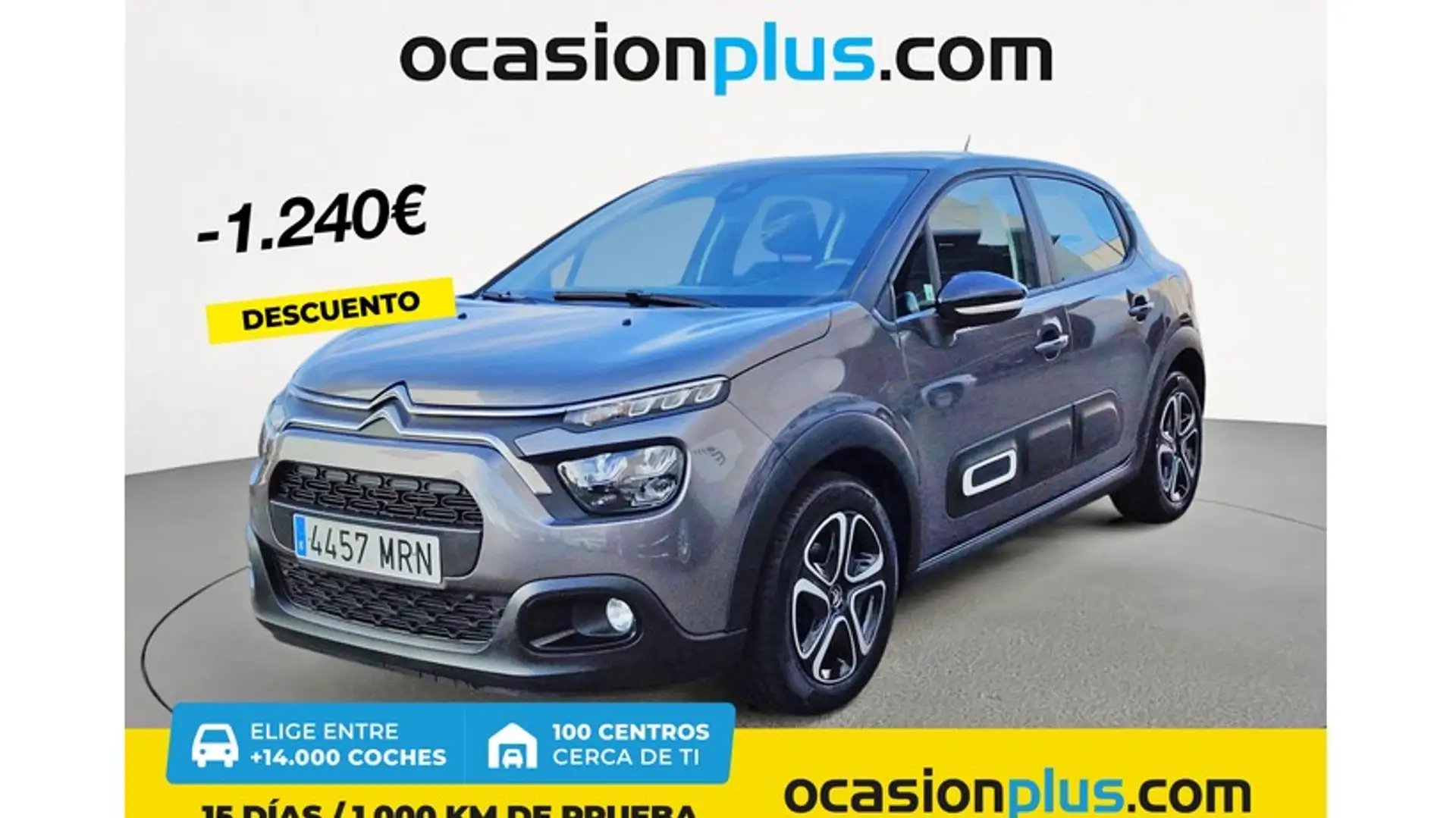 Citroen C3 Origin 1.2 PureTech S&S Plus 83 Gris - 1