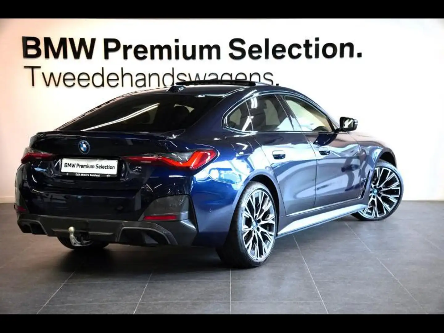 BMW i4 M PACK HARMANKARDON LASER GLASDAK TREKHAAK Bleu - 2
