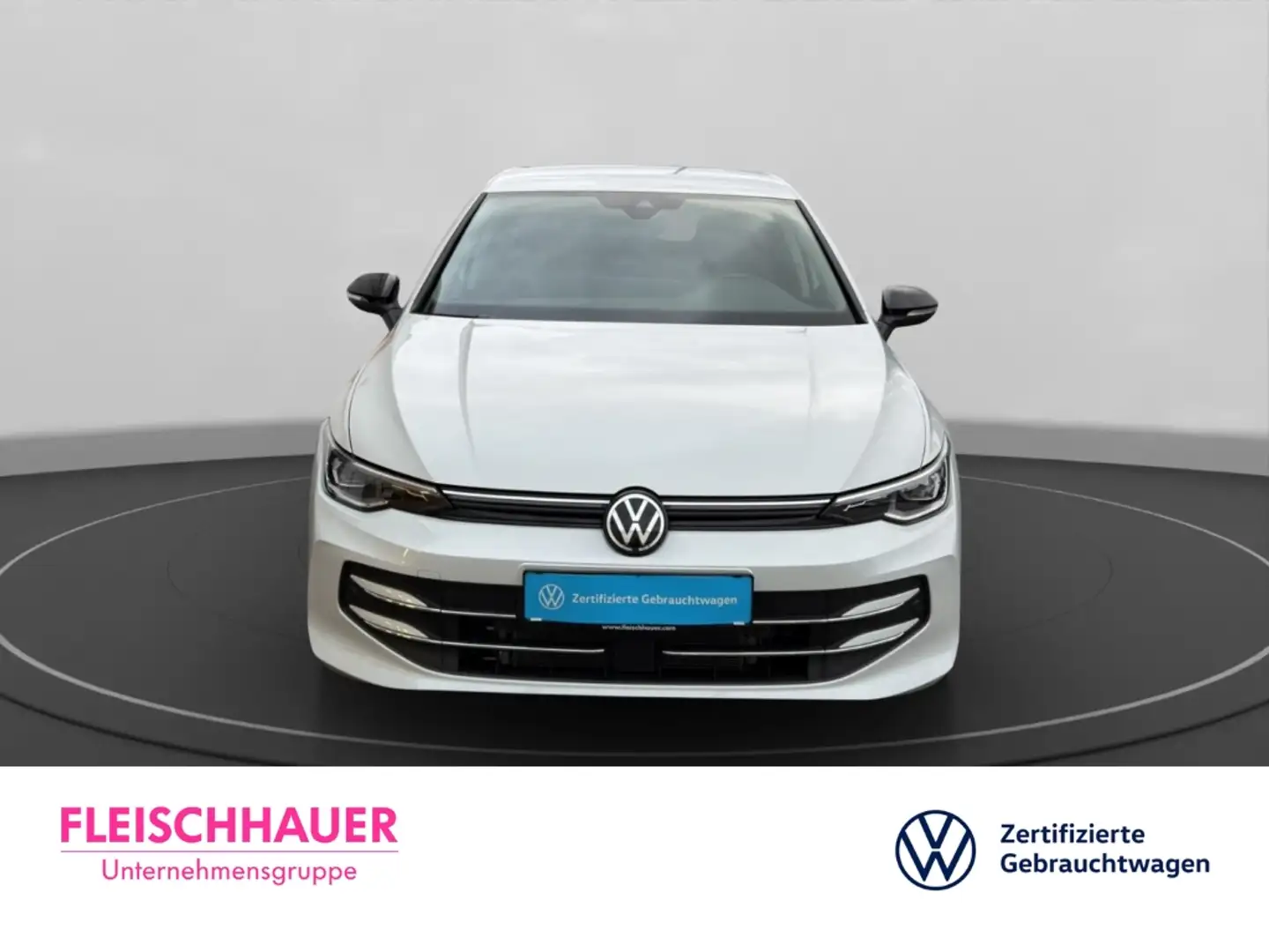 Volkswagen Golf VIII Goal 2.0 TDI+GRA+BSD+LAS+SHZ+RFK+LED+AHK+NAVI Weiß - 2