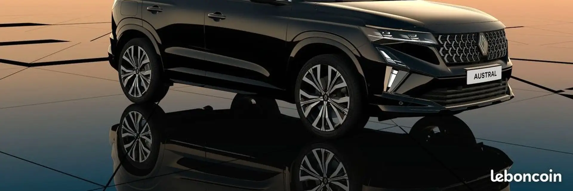 Renault Austral NOUVEAU TECHNO FULL-HYBRIDE E-TECH 200 PACK FAMILLE ( hayon )pack winter (sièges et volant chauffants ) extended grip jan Noir - 1