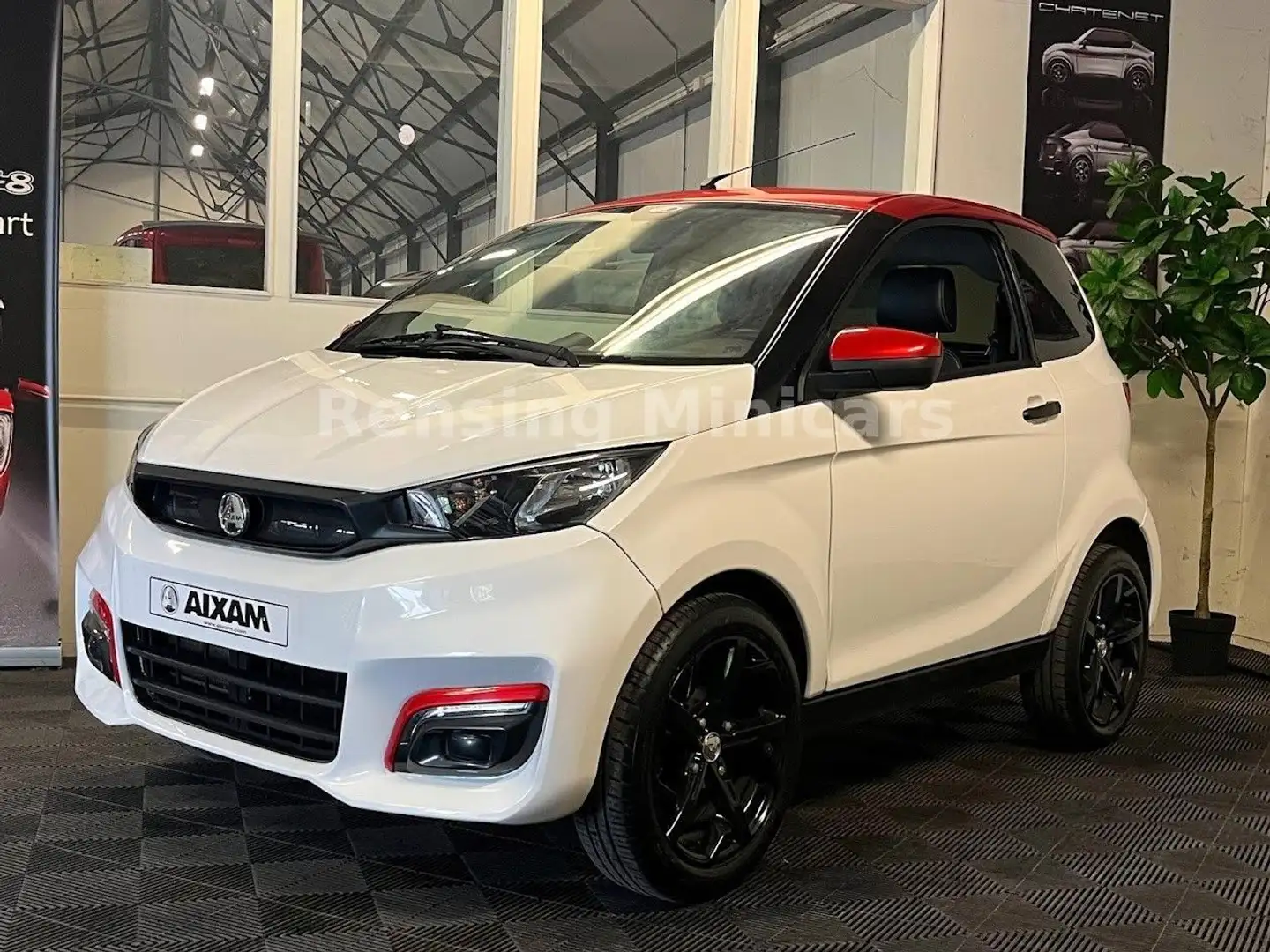 Aixam City SPORT GTO 8PS Mopedauto Microcar 45 KM/H Weiß - 2