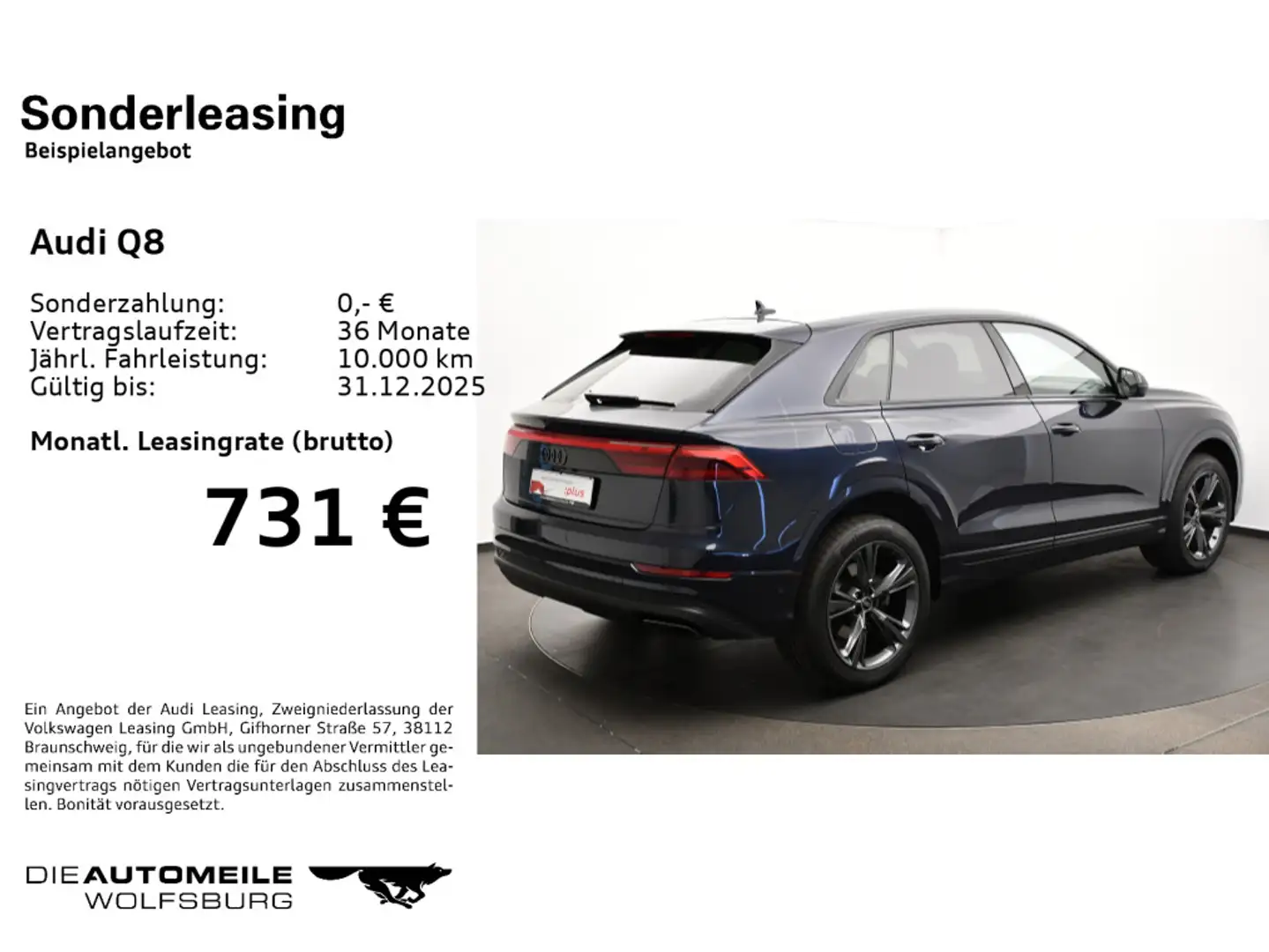 Audi Q8 55 eTFSI quattro tiptronic HeadUp/Luft/Matrix Azul - 2