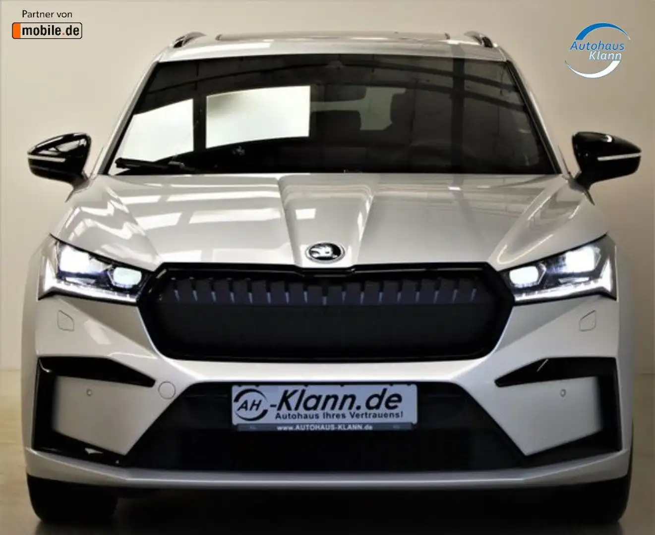 Skoda Enyaq iV 60 Sportline DAB+ ACC Pano e-so 1.Hand Silber - 2