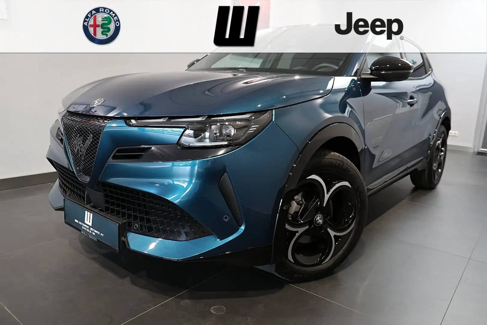 Alfa Romeo Junior Ibrida 1.2 e-DCT6 Mild-Hybrid W-EDIZIONE Bleu - 1