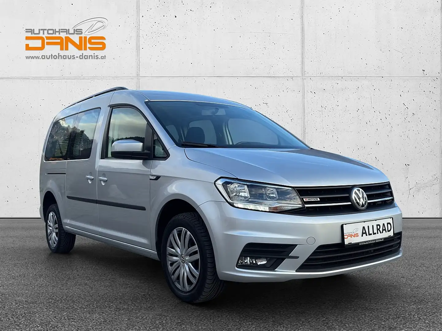 Volkswagen Caddy Kombi Maxi 2,0 TDI 4MOTION 7-Sitze/AHV/GRA Silber - 2