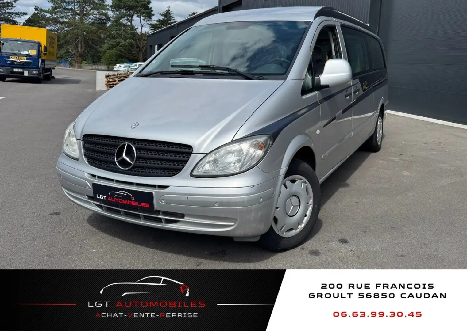 Mercedes-Benz Vito II 115 CDI Combi Extra-Long Gris - 1