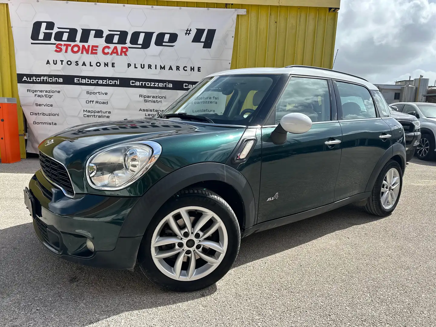 MINI Cooper SD Countryman 2.0*ALL4*143CV*PELLE TOTALE*AUTOMATICA*SERVICE* zelena - 1