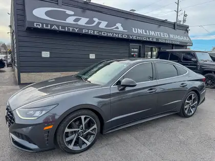 Gray 2021 Hyundai Sonata Sport FWD Sedan 8-Speed Automatic