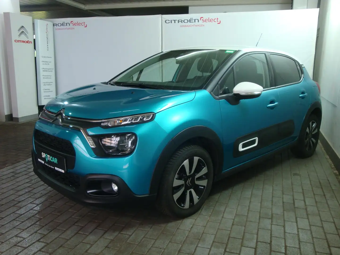 Citroen C3 PT83 SHINE  SHZ  R-KAMERA DAB Blau - 1