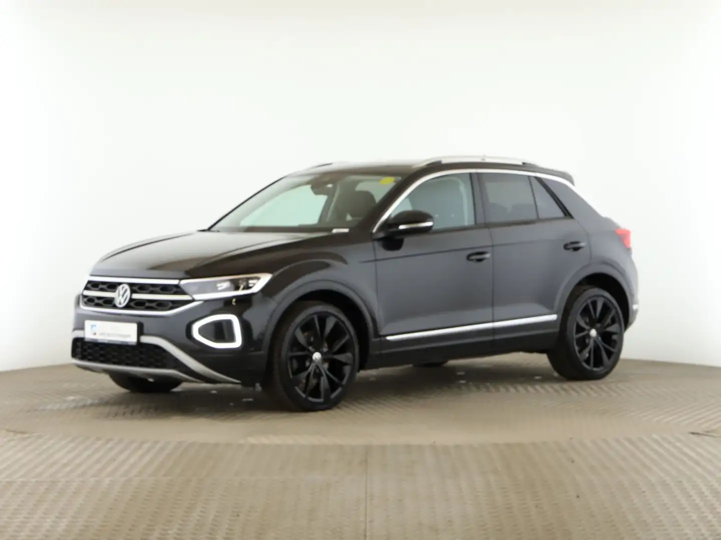 Volkswagen T-Roc 2.0 TDI Style *AHK*LED*PDC*Navi*StandH* Schwarz - 2
