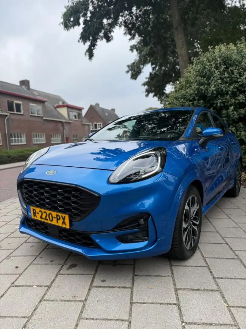 Ford Puma 1.0 EcoBoost Hybrid ST-Line Bleu - 1
