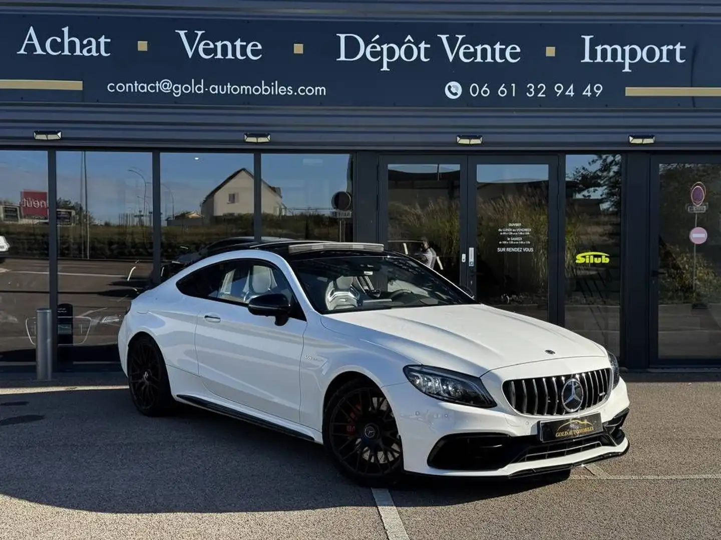 Mercedes-Benz S 63 AMG Coupé II (C205) 63 AMG S 510ch Speedshift MCT AMG Euro6d-T Wit - 2