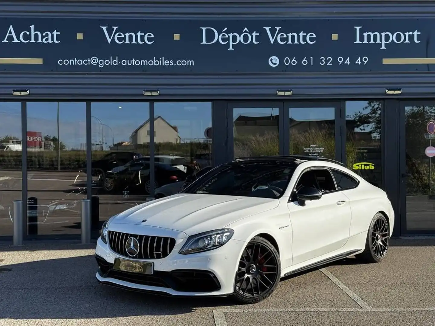 Mercedes-Benz S 63 AMG Coupé II (C205) 63 AMG S 510ch Speedshift MCT AMG Euro6d-T Wit - 1