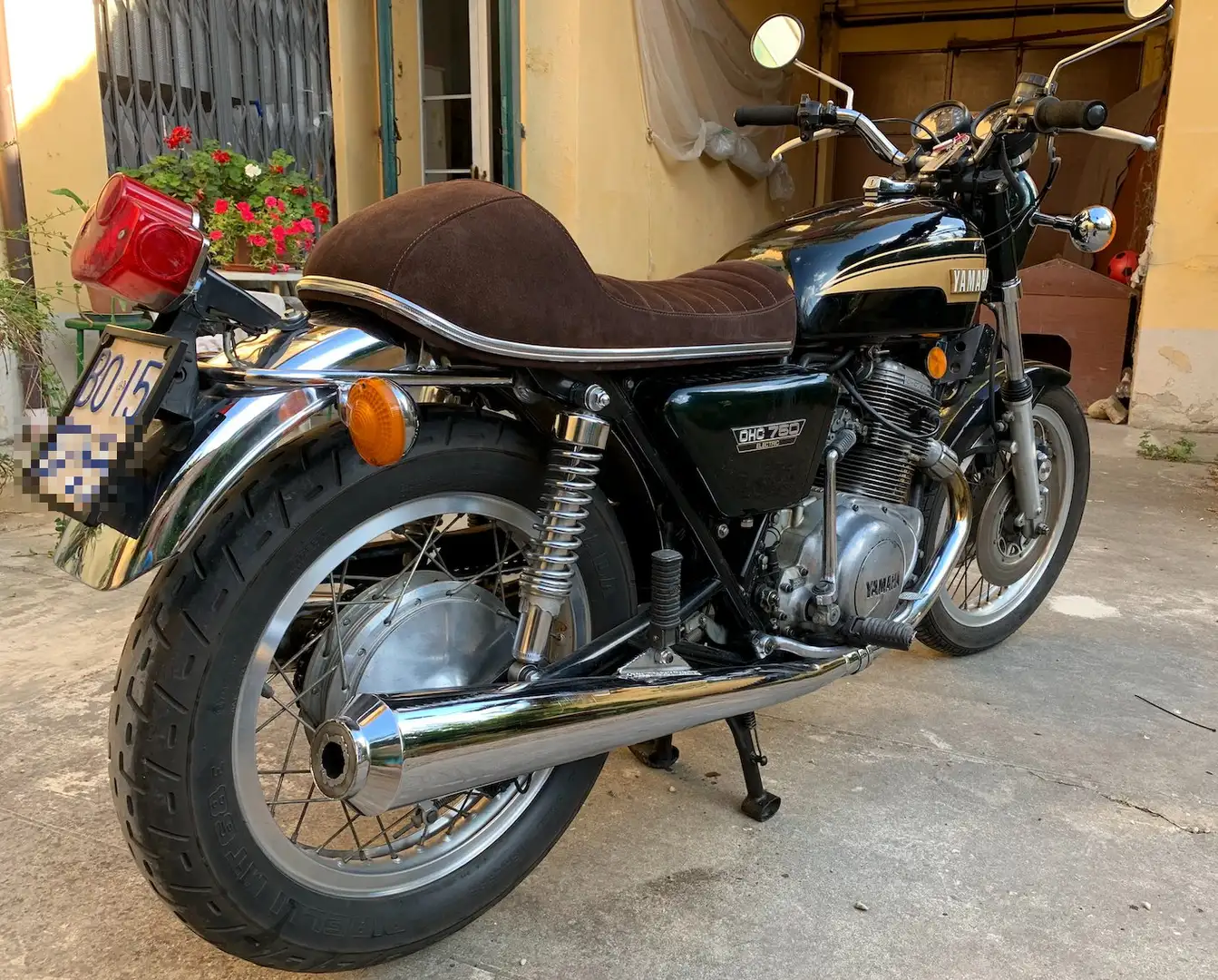 Yamaha TX 750 341 OHC Grün - 1