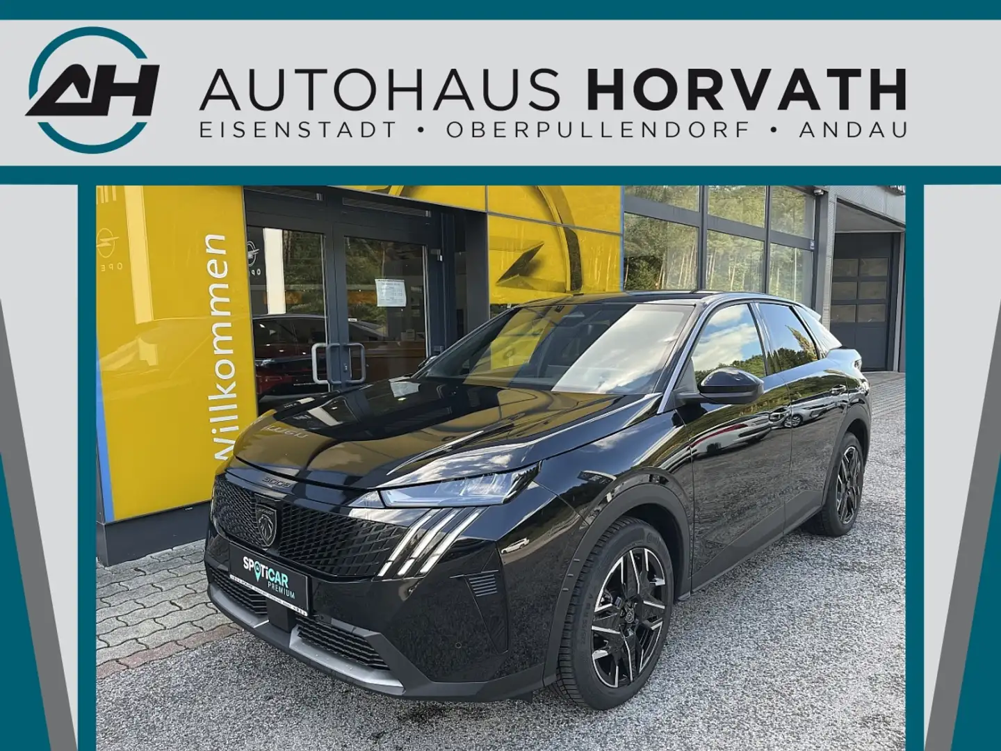 Peugeot 3008 Hybrid 136 E-DCS6 Allure Aut!PANORAMANAVIPACK,W... Noir - 1