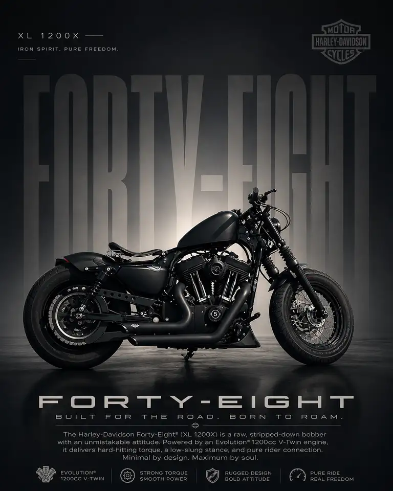 Harley-Davidson Sportster Forty-Eight