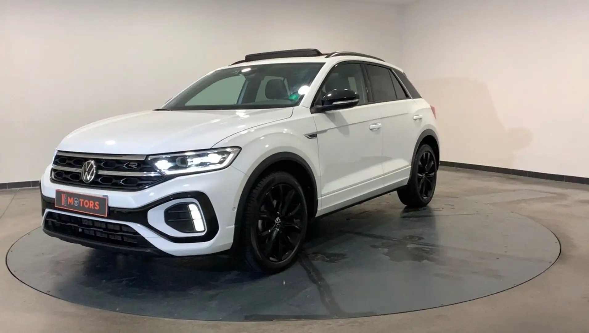 Volkswagen T-Roc 1.5 tsi evo 150ch r-line dsg7 pack black to Wit - 1