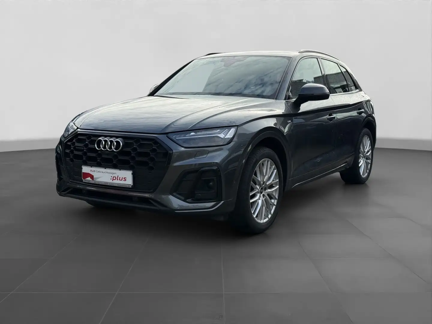 Audi Q5 40 TDI Q 2 x S LINE AHK LM20 MATRIX-LED B&O Gris - 2