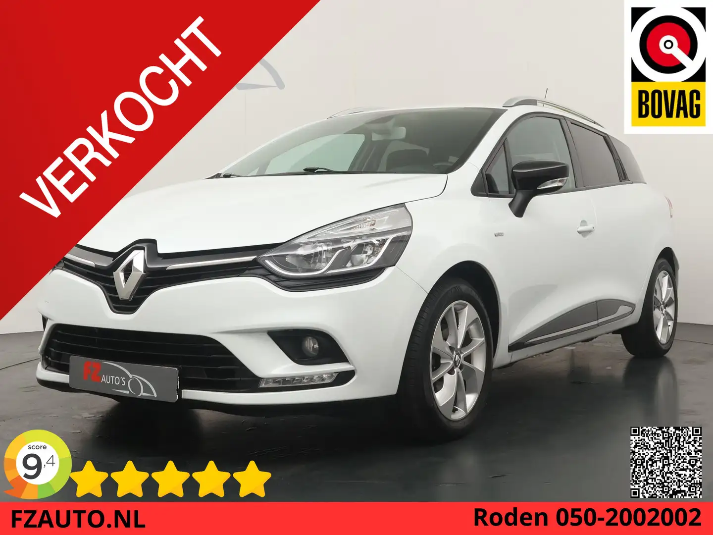Renault Clio Estate 0.9 TCe Limited - Navigatie - Airconditioni Wit - 1