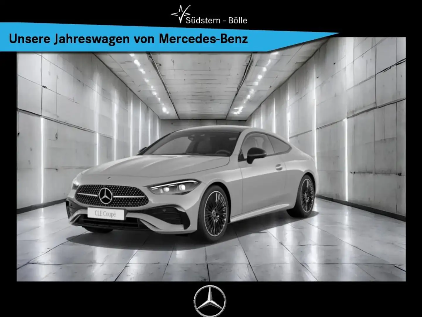 Mercedes-Benz CLE 450 4M Coupe +AMG+DISTRO+SHZ+MEMORY+AMBIENTE Szary - 1