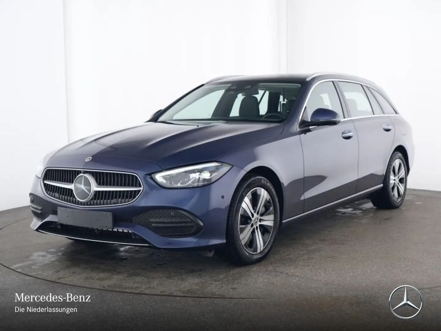 Mercedes-Benz C 300 e T AVANTG+PANO+360+LED+KEYLESS+9G Blau - 2