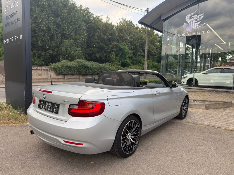 BMW 218 i Cabriolet Sport Edition Xenon Siège Chauffant * 12 MOIS GARANTIE * — photo 5