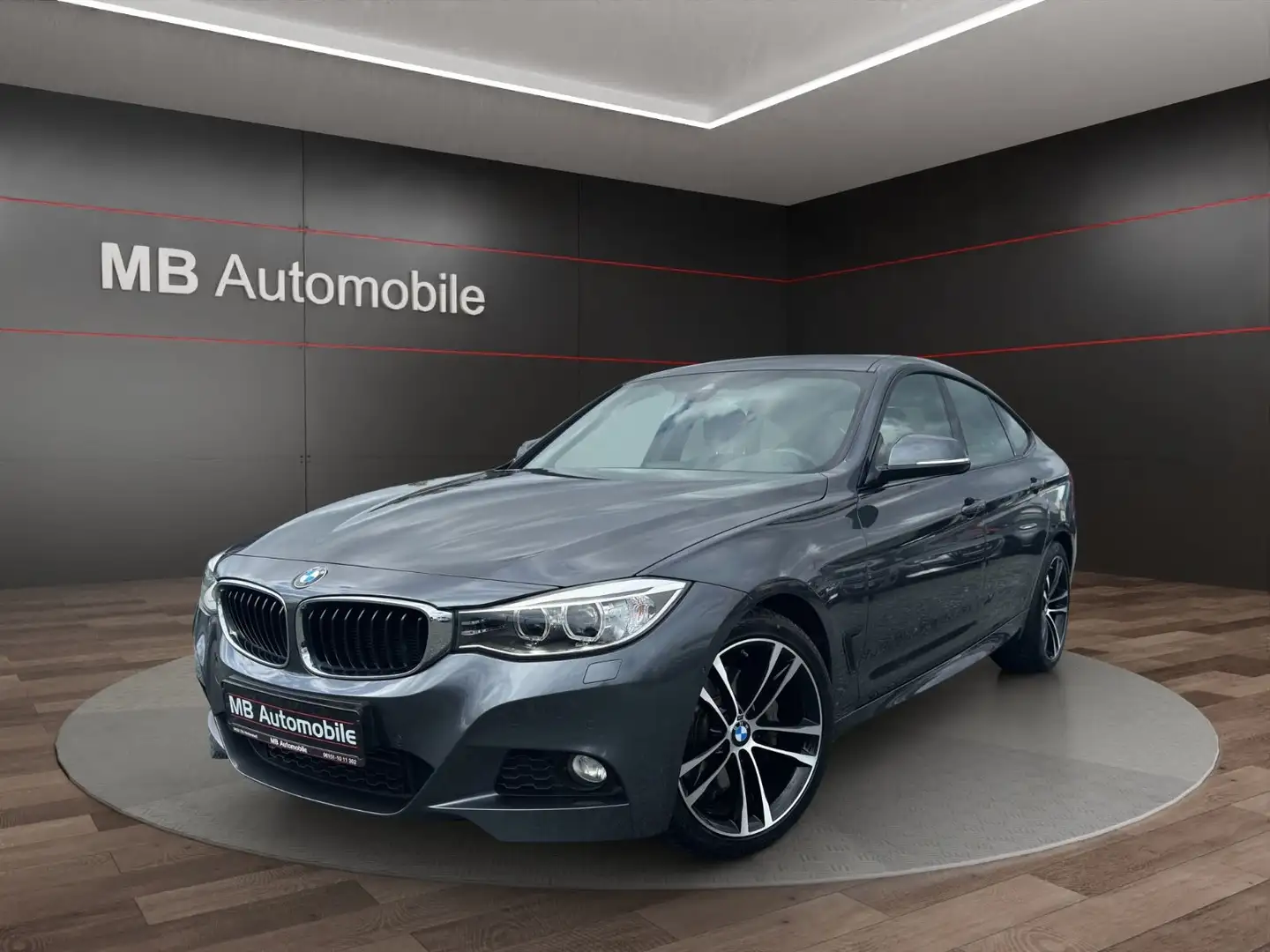 BMW 335 d GT M Sport xDrive AHK/HuD/Navi/LED/360' Grau - 1