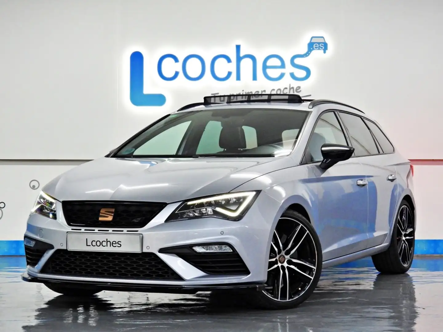 SEAT Leon ST 2.0 TSI S&S Cupra DSG7 290 Argent - 1