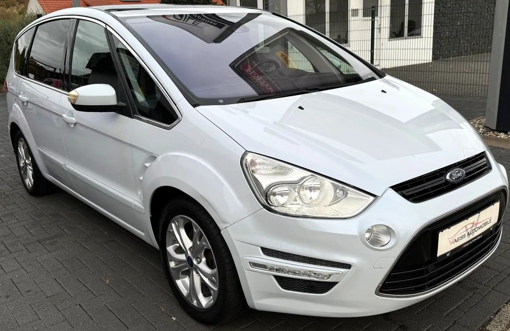 Ford S-Max S-MAX 2.0 TDCi Titanium Panorama Blanc - 1